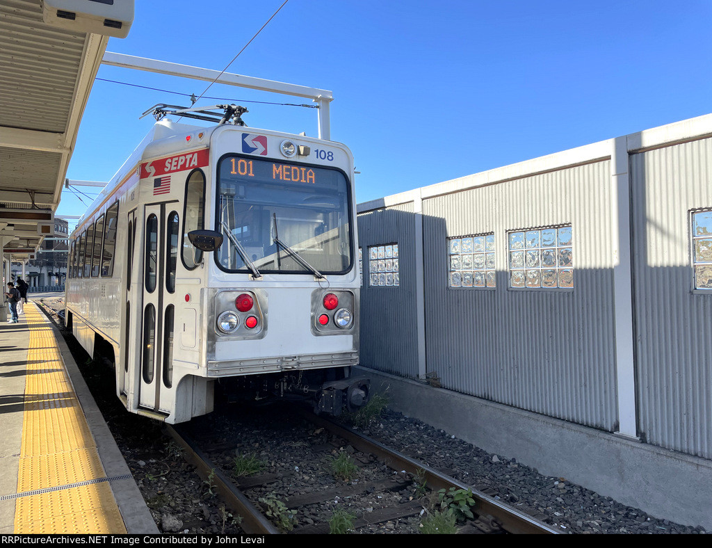 Septa LRV at 69th St Terminal 